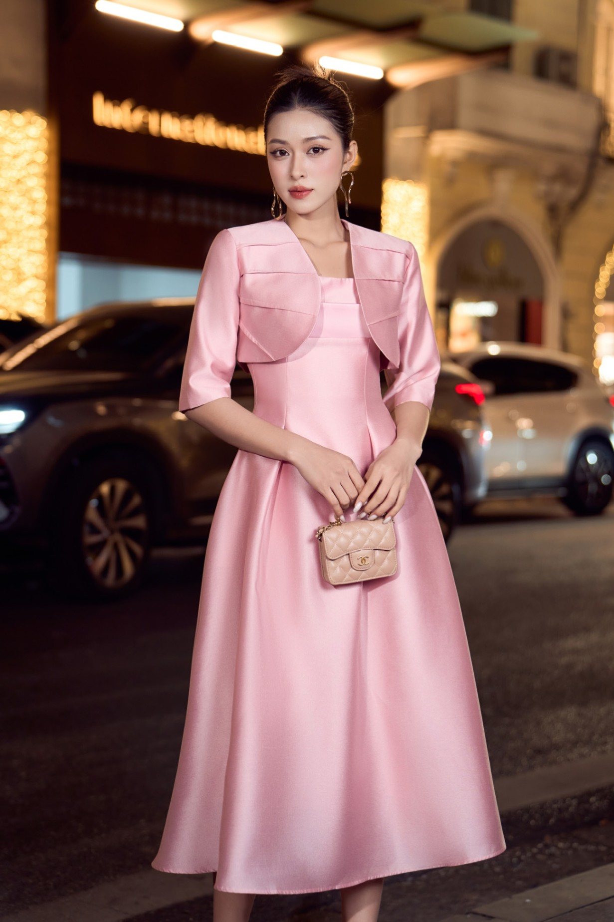 Áo khoác ngắn nữ 25HF6895179/SP2514