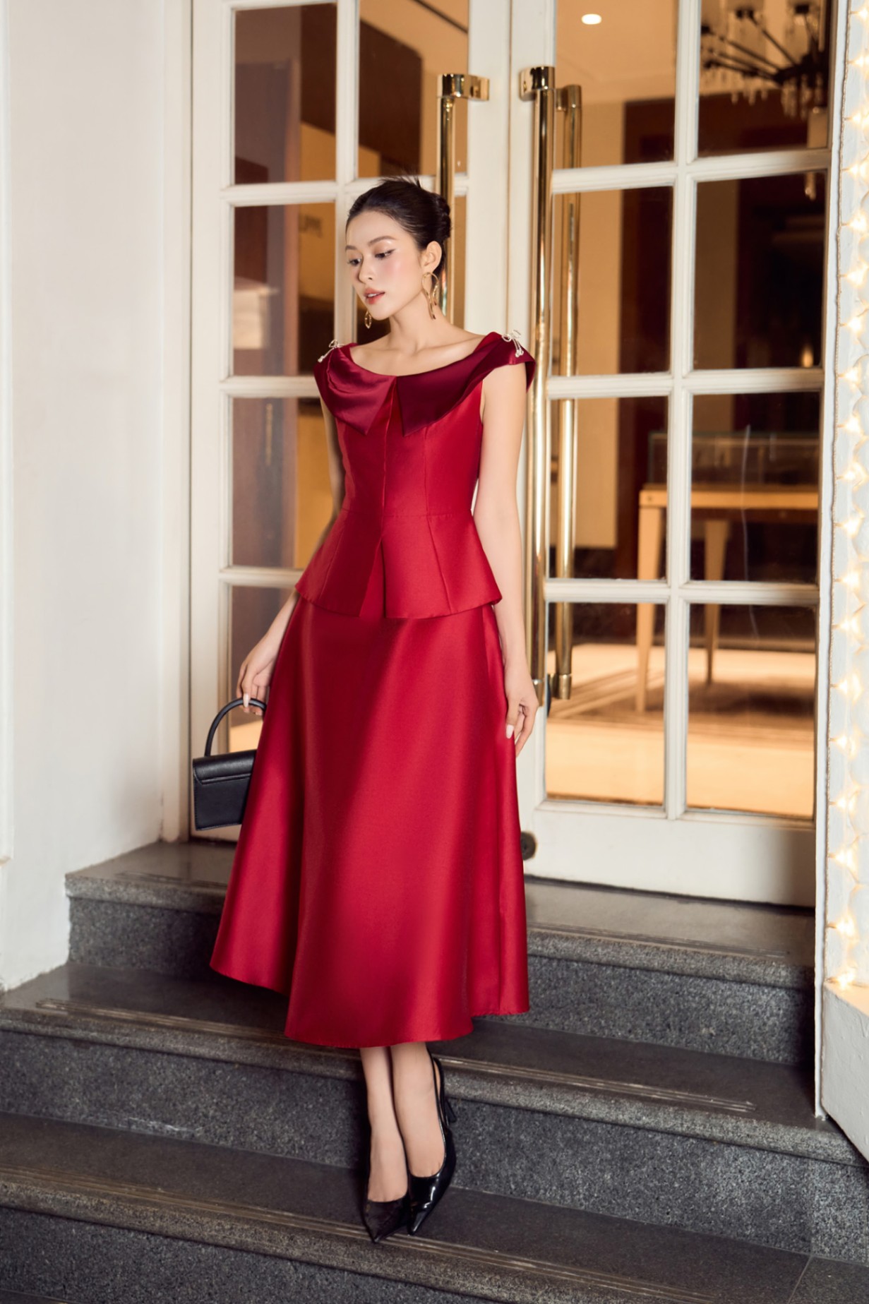 Đầm liền nữ 25LF3B6895177/SP2514