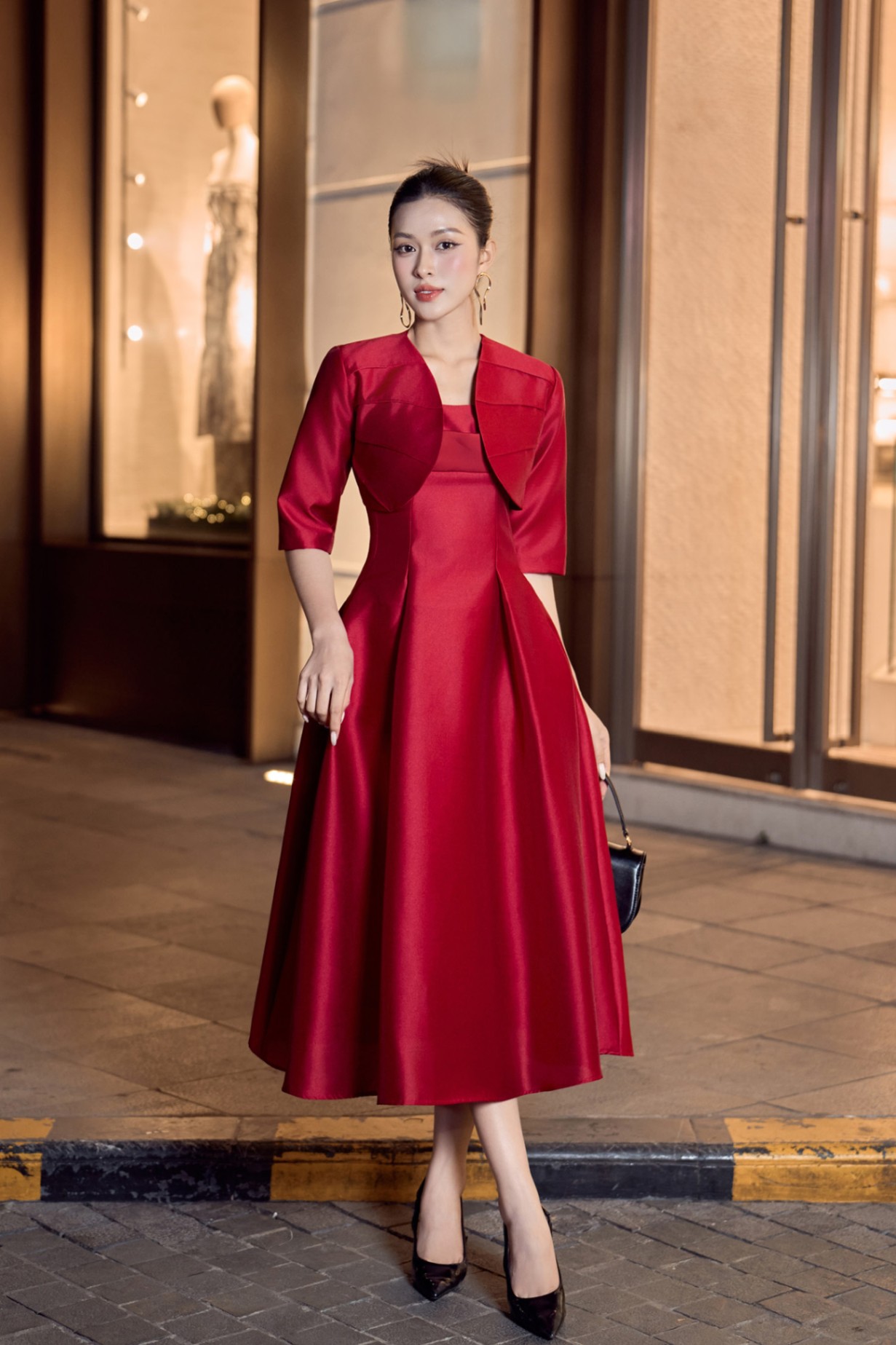 Áo khoác ngắn nữ 25HF6895179/SP2514