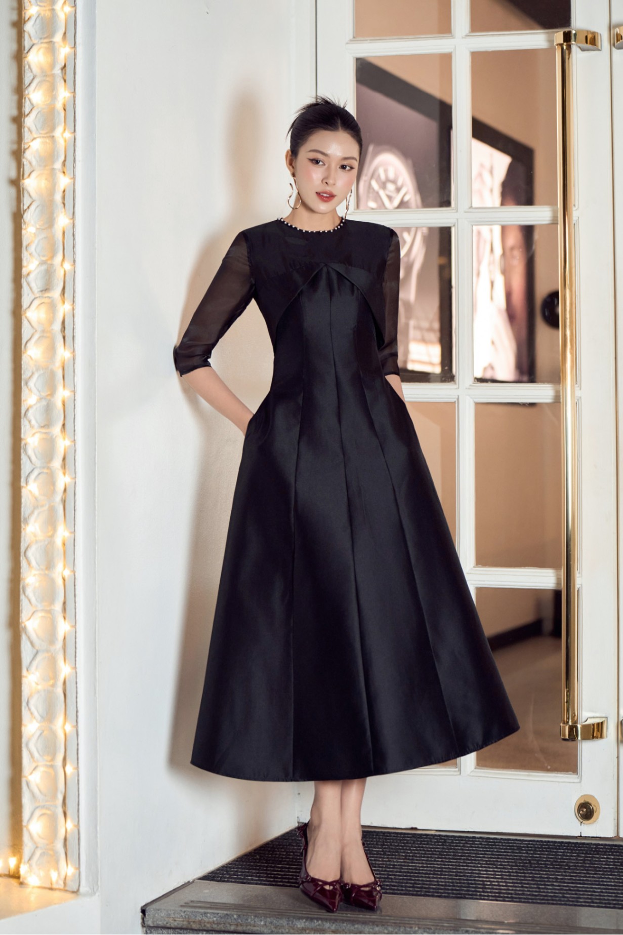 Đầm liền nữ 25LF3B6895178/SP2514