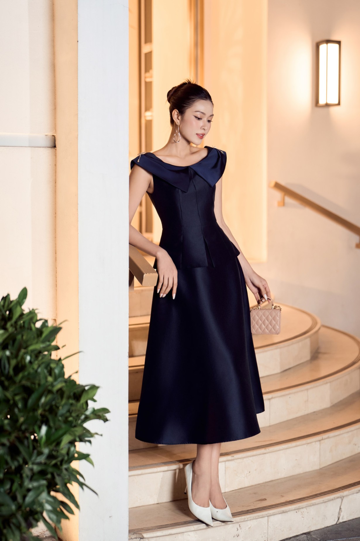 Đầm liền nữ 25LF3B6895177/SP2514