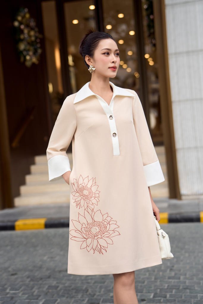 Đầm liền nữ 25LF3B6895201/SP2514