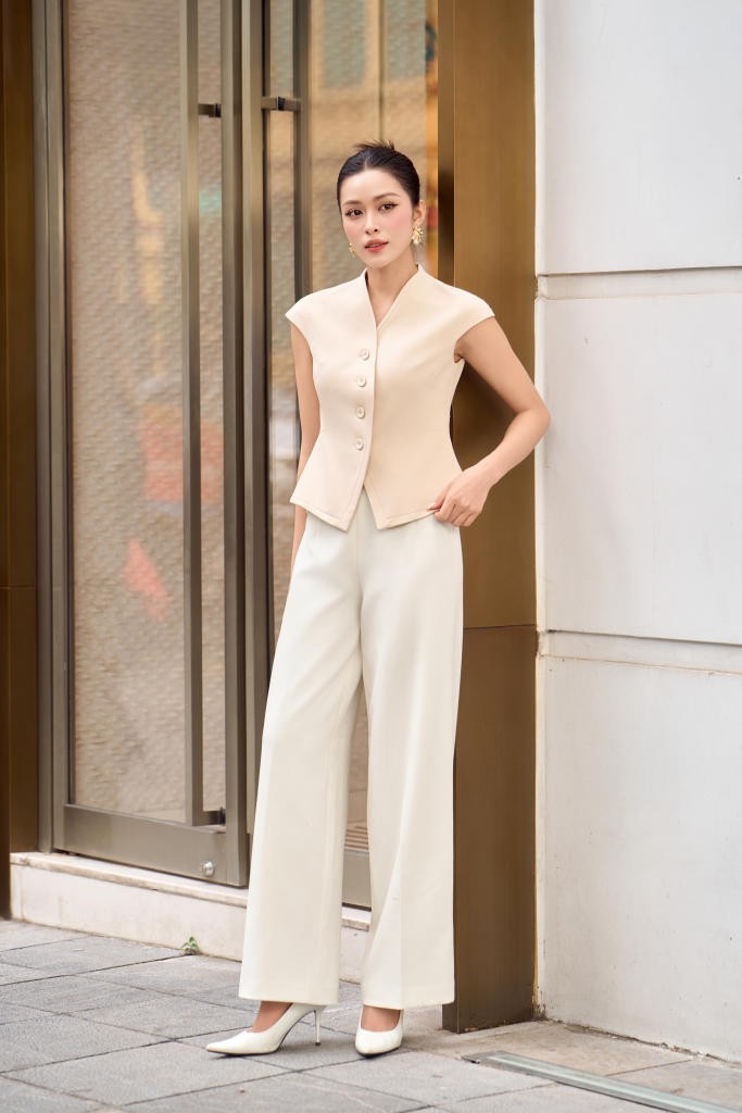 Áo khoác ngắn nữ 25HF26895203/SP2514
