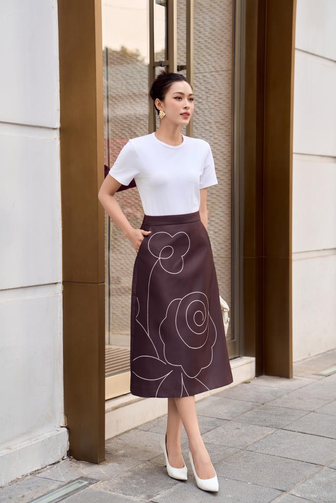 Áo thun NT nữ 25TSSF6815205/SP2515