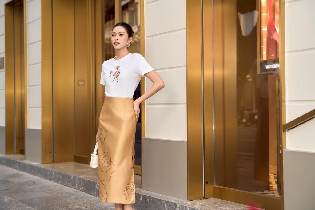 Chân váy nữ 25MF36815208/SP2516