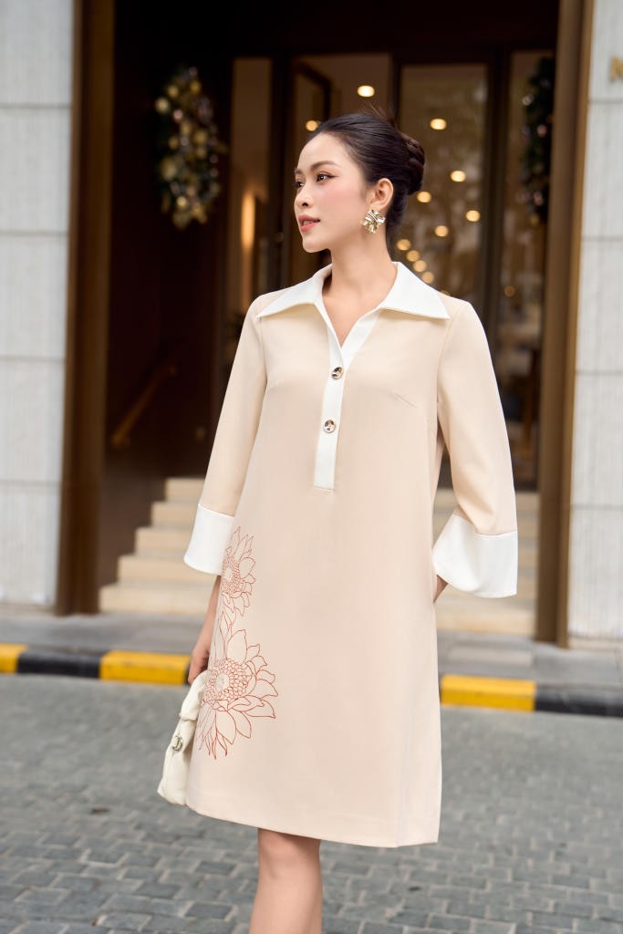 Đầm liền nữ 25LF3B6895201/SP2514