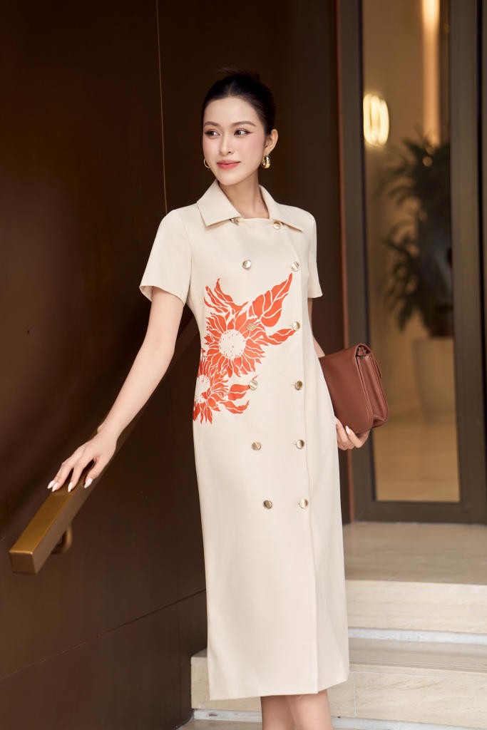Đầm liền nữ 25LF3B6895195/SP2514
