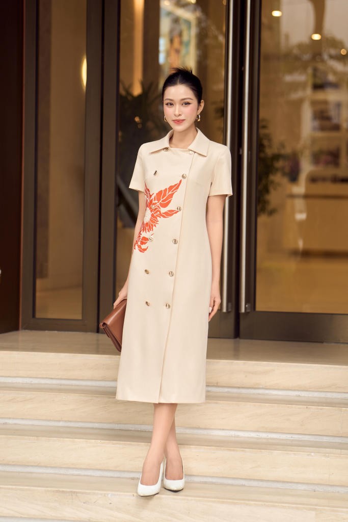 Đầm liền nữ 25LF3B6895195/SP2514