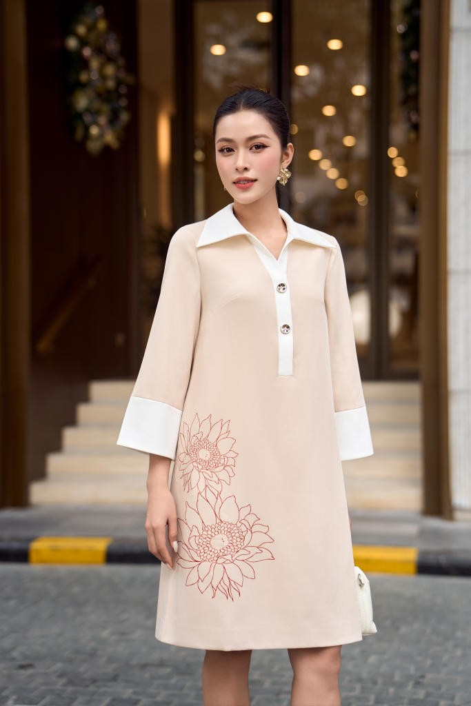Đầm liền nữ 25LF3B6895201/SP2514