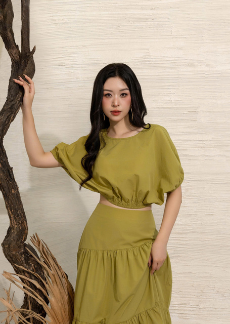 Áo Croptop NT nữ 25SF26896085/SP2507