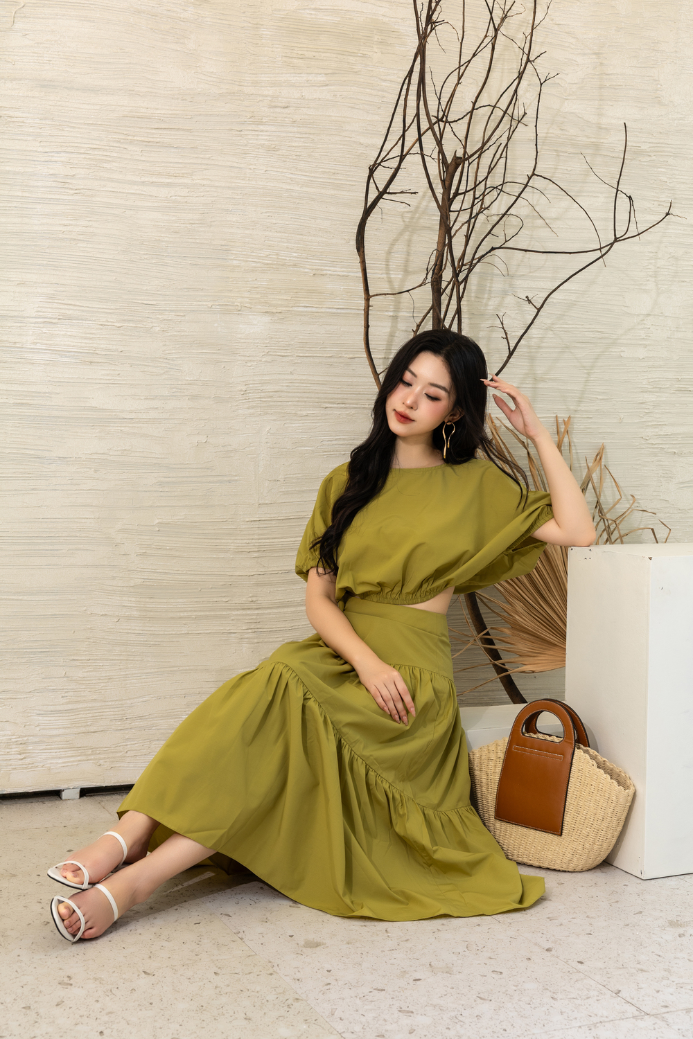 Áo Croptop NT nữ 25SF26896085/SP2507