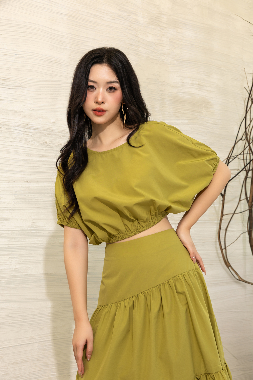 Áo Croptop NT nữ 25SF26896085/SP2507