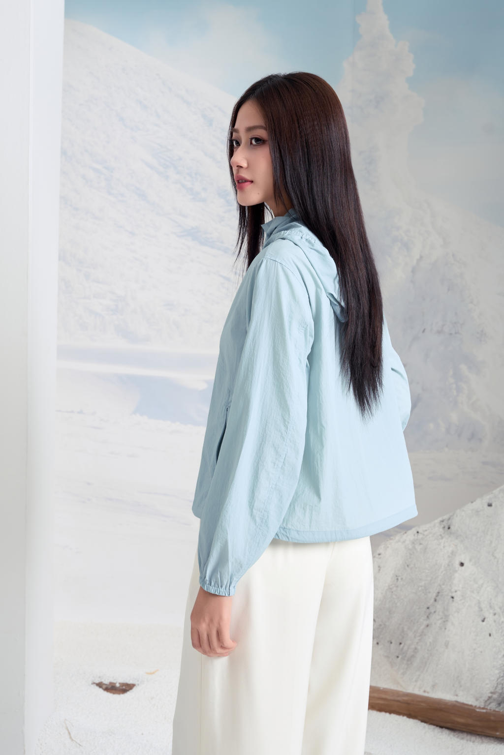 Áo Jacket nữ 1 lớp 251JWS1022/FY2501