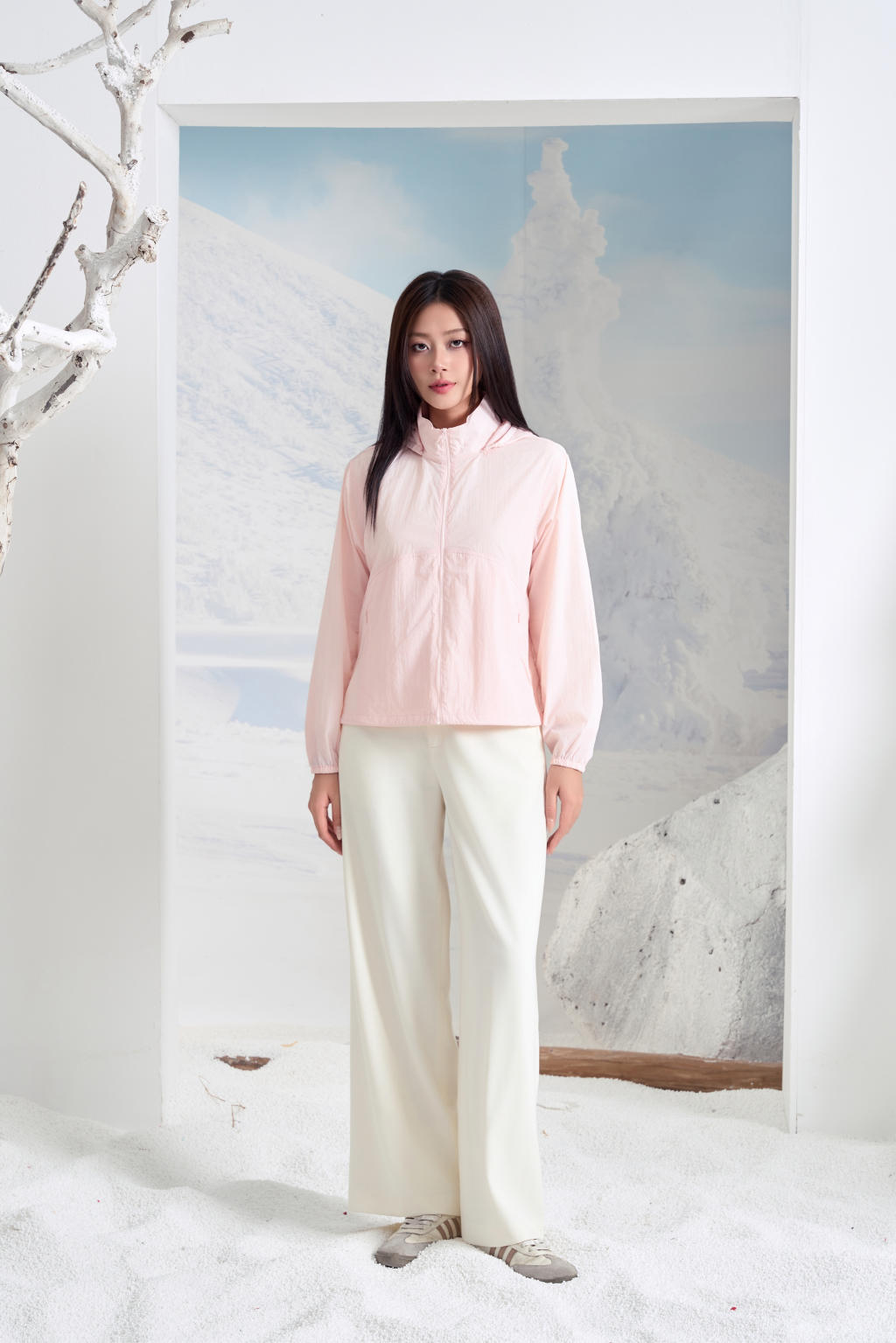Áo Jacket nữ 1 lớp 251JWS1022/FY2501