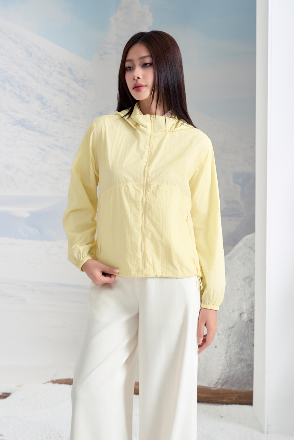Áo Jacket nữ 1 lớp 251JWS1022/FY2501