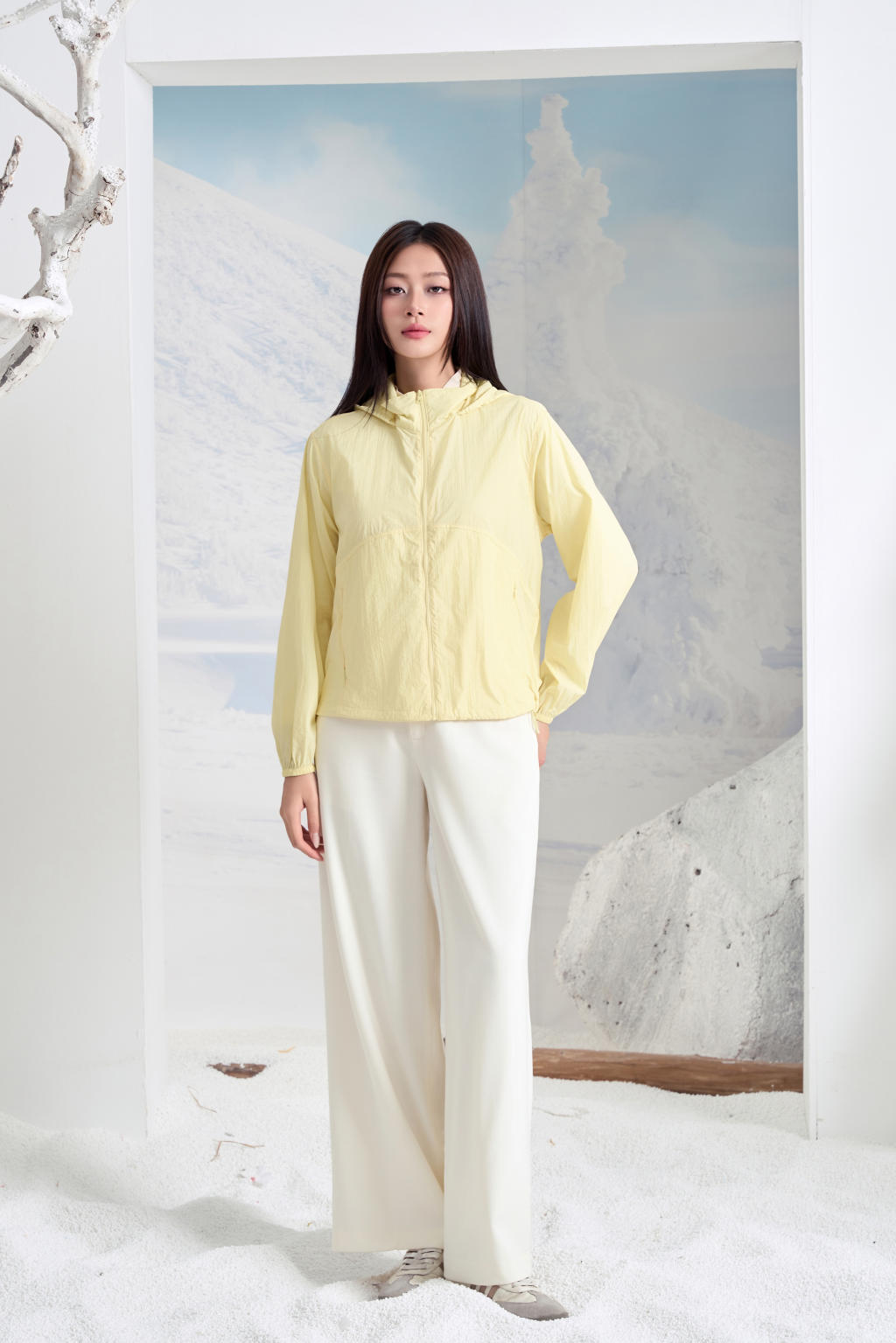 Áo Jacket nữ 1 lớp 251JWS1022/FY2501