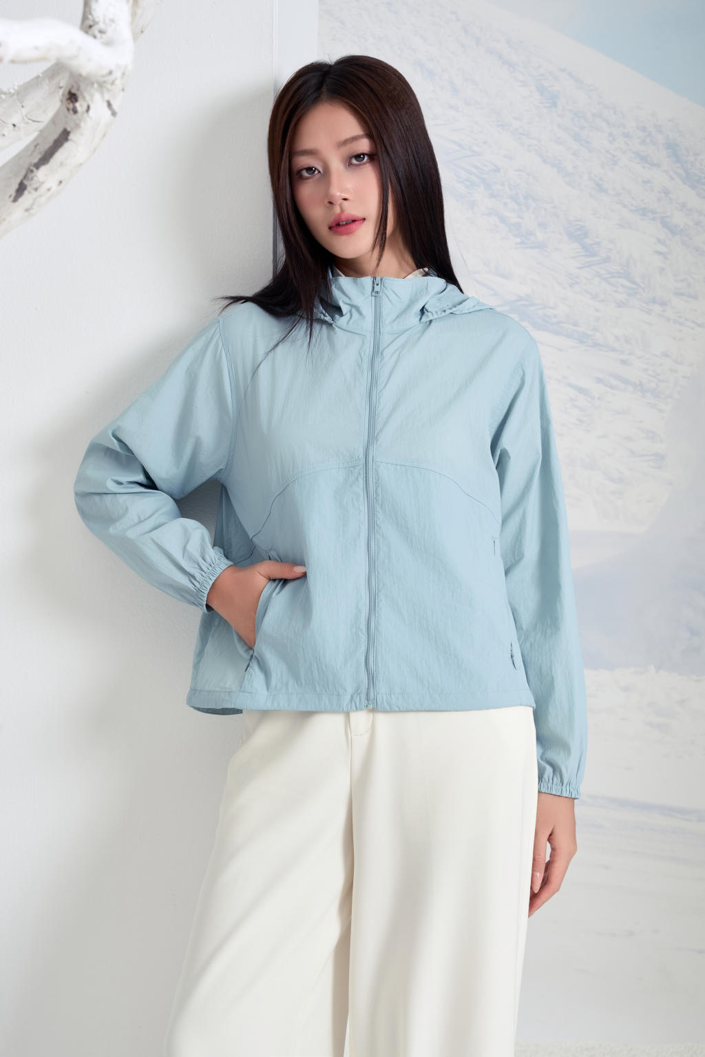 Áo Jacket nữ 1 lớp 251JWS1022/FY2501