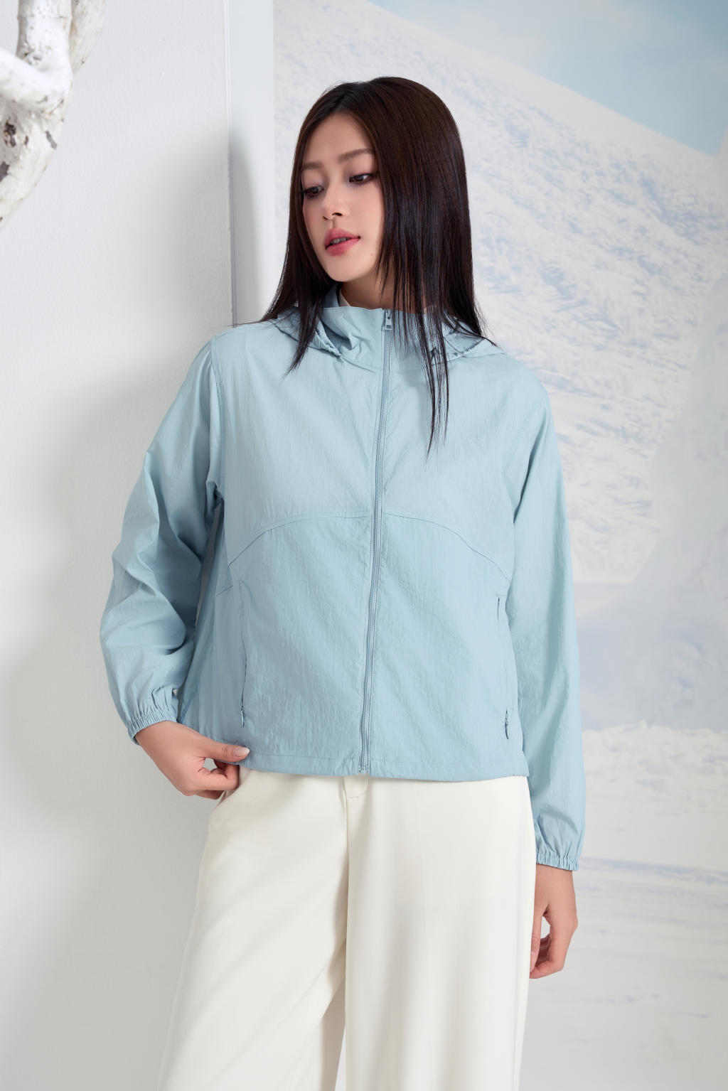 Áo Jacket nữ 1 lớp 251JWS1022/FY2501
