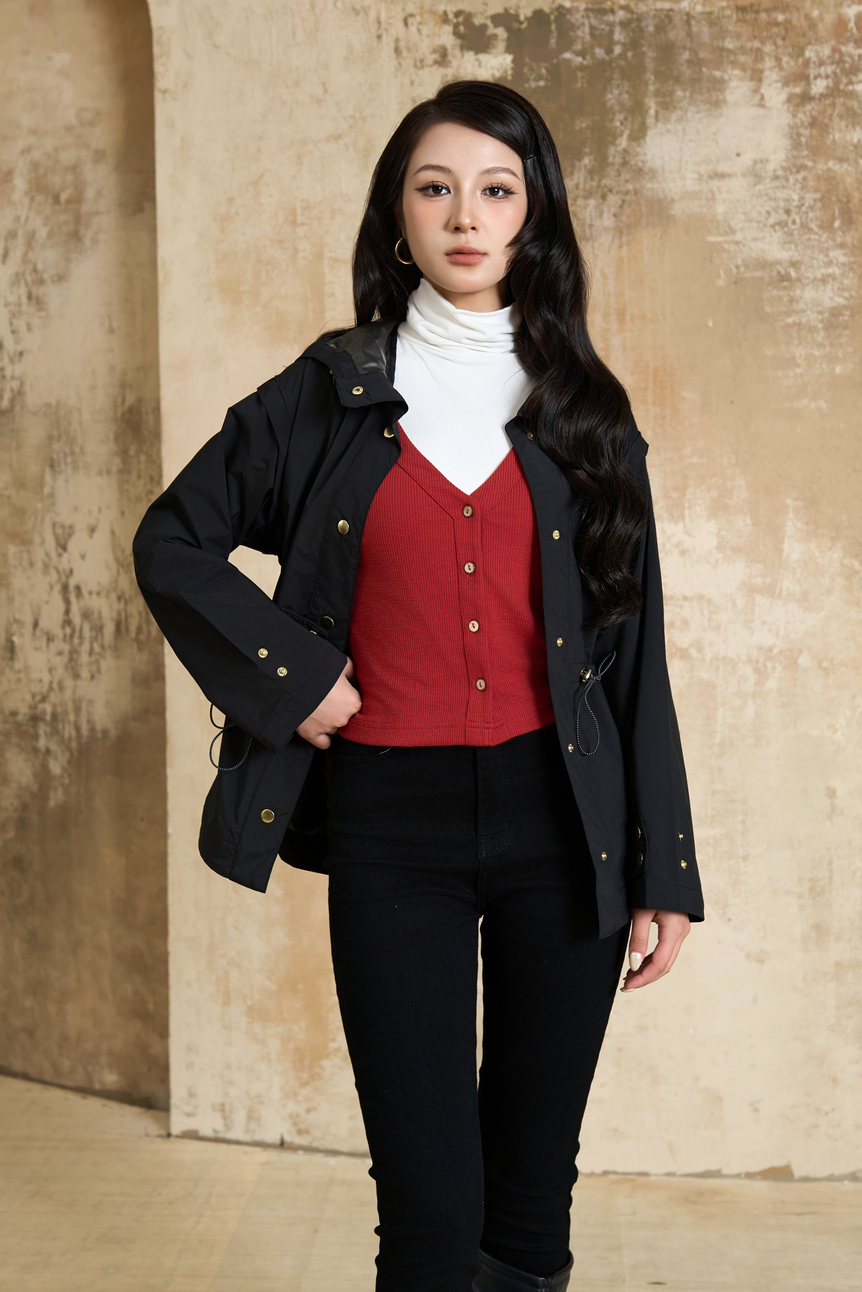 Áo Jacket nữ 1 lớp 251JWS1032/FY2504