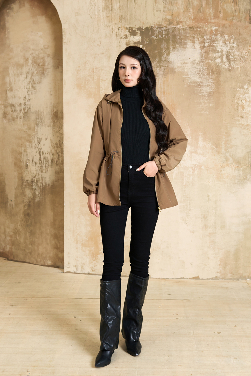 Áo Jacket nữ 1 lớp 251JWS1033/FY2504