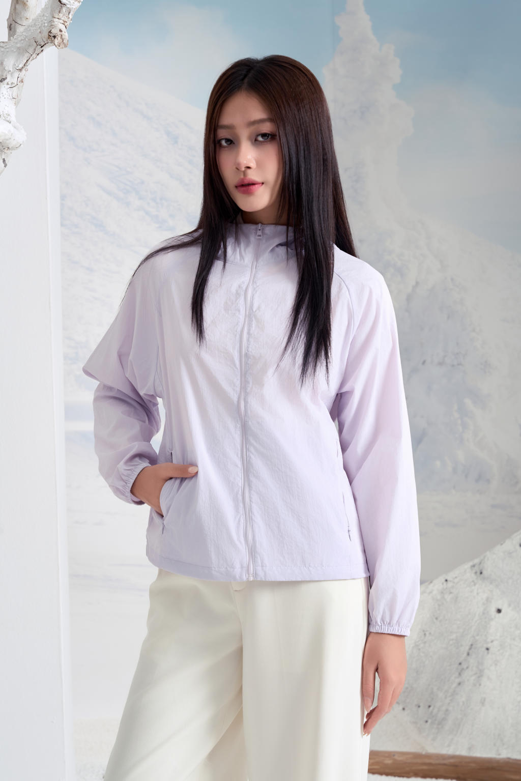 Áo Jacket nữ 1 lớp 251JWS2014/FY2501