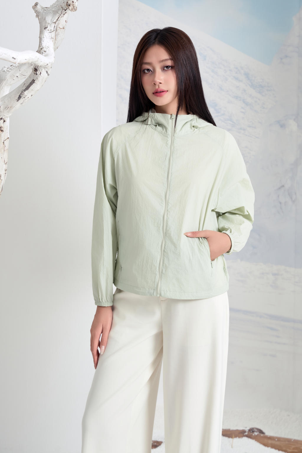 Áo Jacket nữ 1 lớp 251JWS2014/FY2501