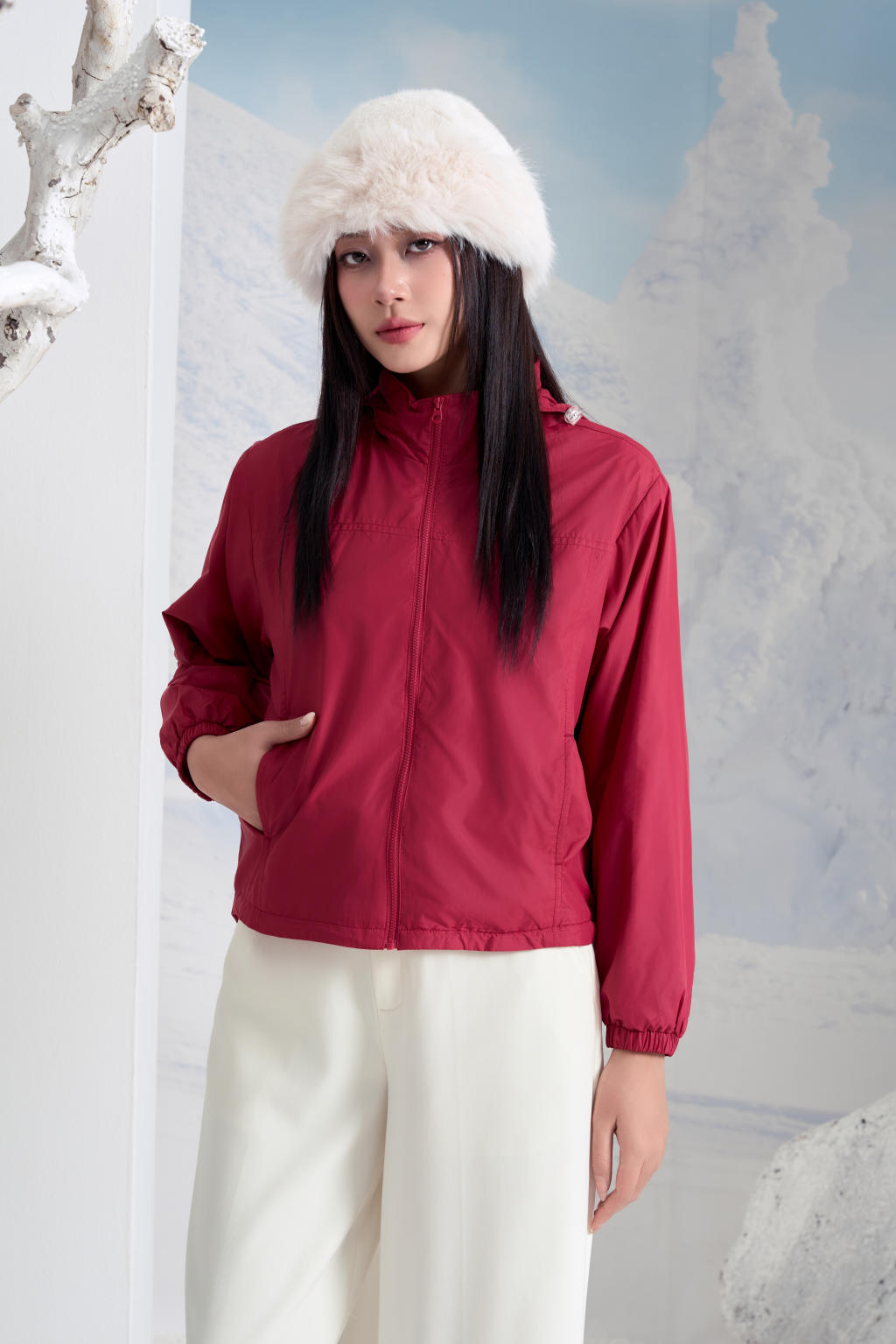 Áo Jacket nữ 2 lớp 251JWS2015/FY2504