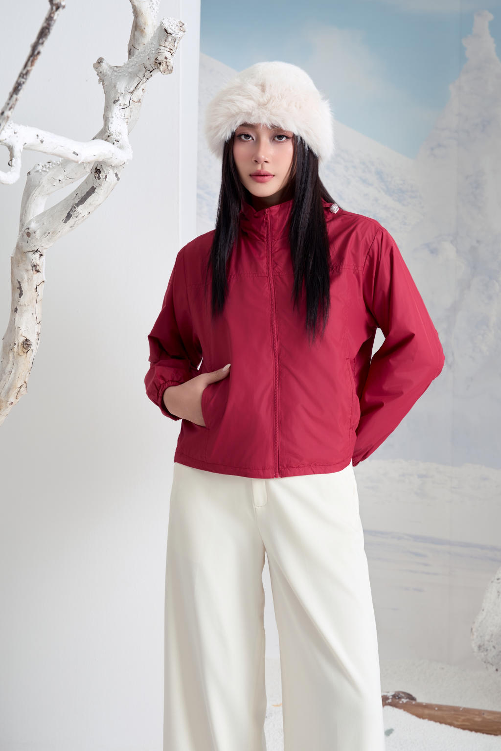 Áo Jacket nữ 2 lớp 251JWS2015/FY2504
