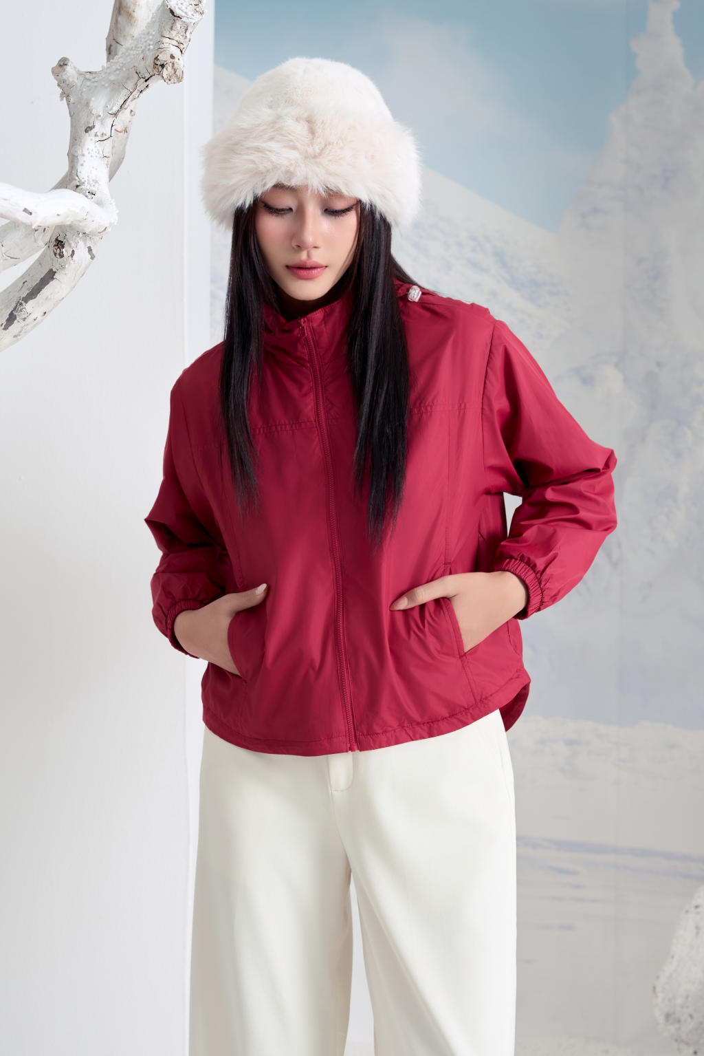 Áo Jacket nữ 2 lớp 251JWS2015/FY2504