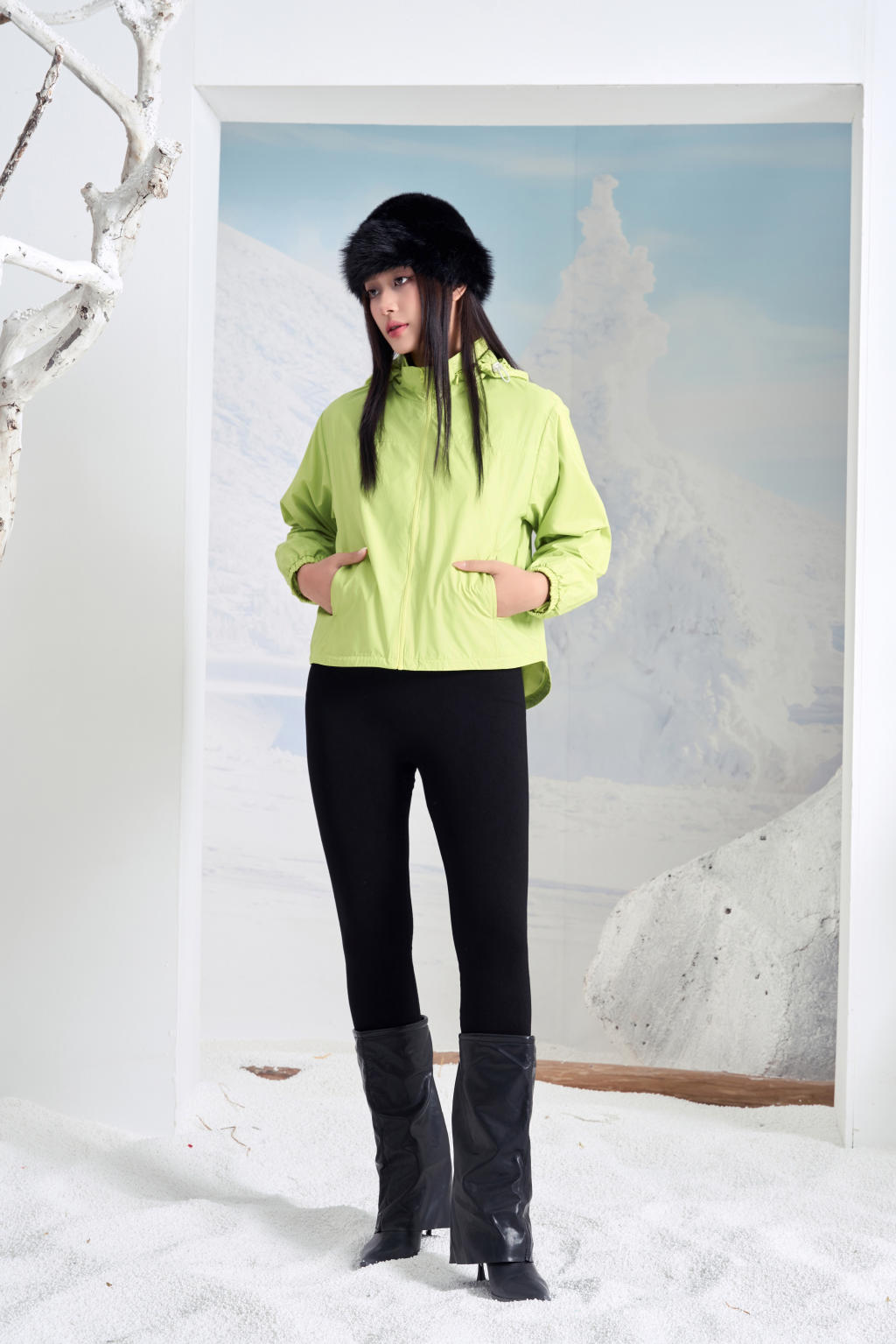 Áo Jacket nữ 2 lớp 251JWS2015/FY2504