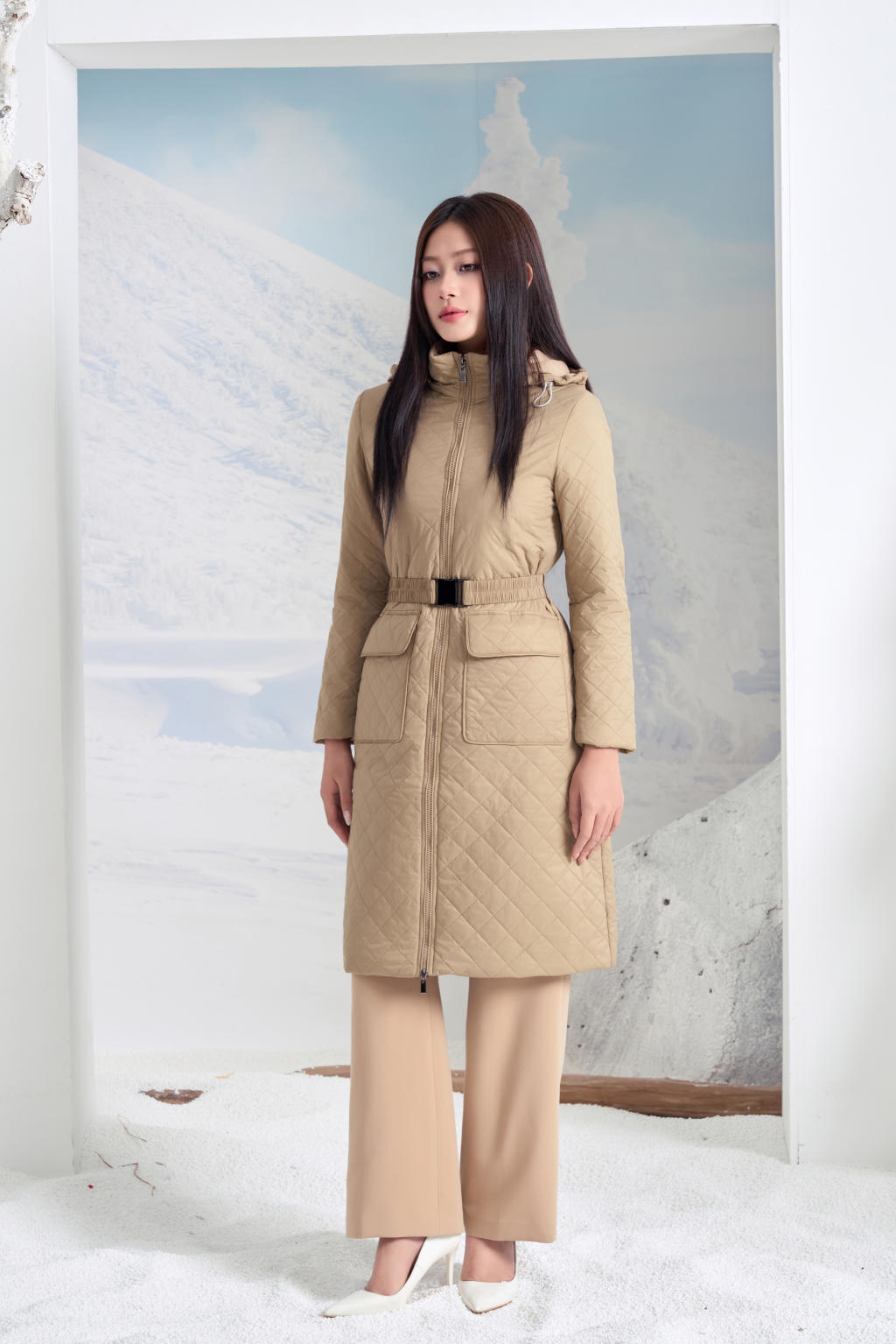Áo Jacket nữ 3 lớp 251JW3027/FY2505