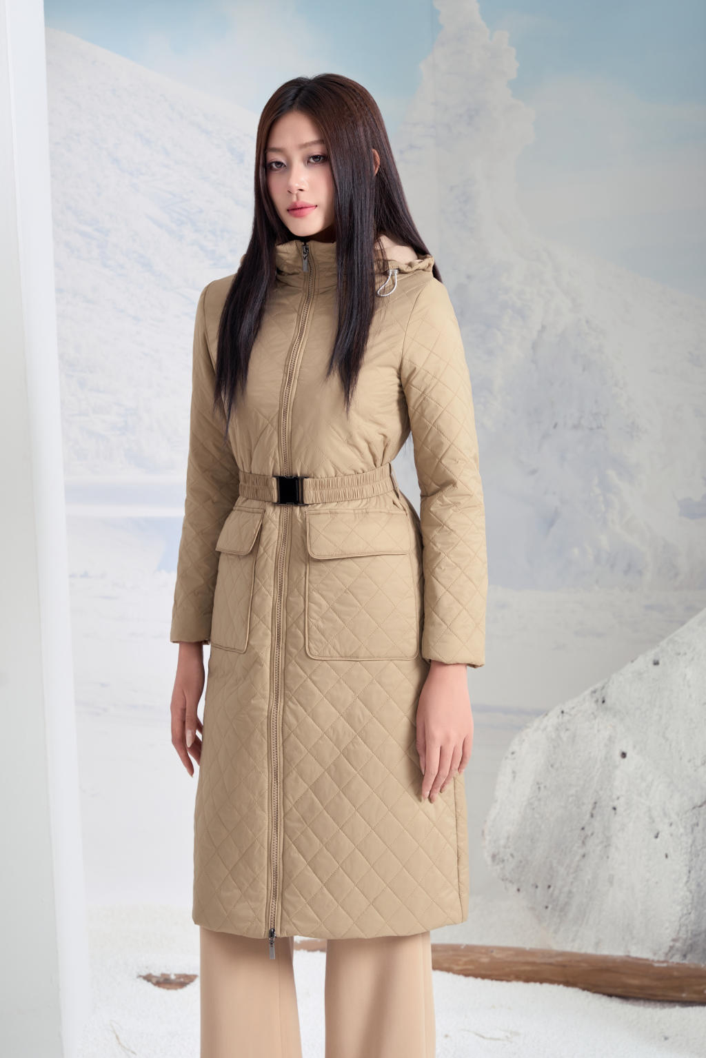 Áo Jacket nữ 3 lớp 251JW3027/FY2505