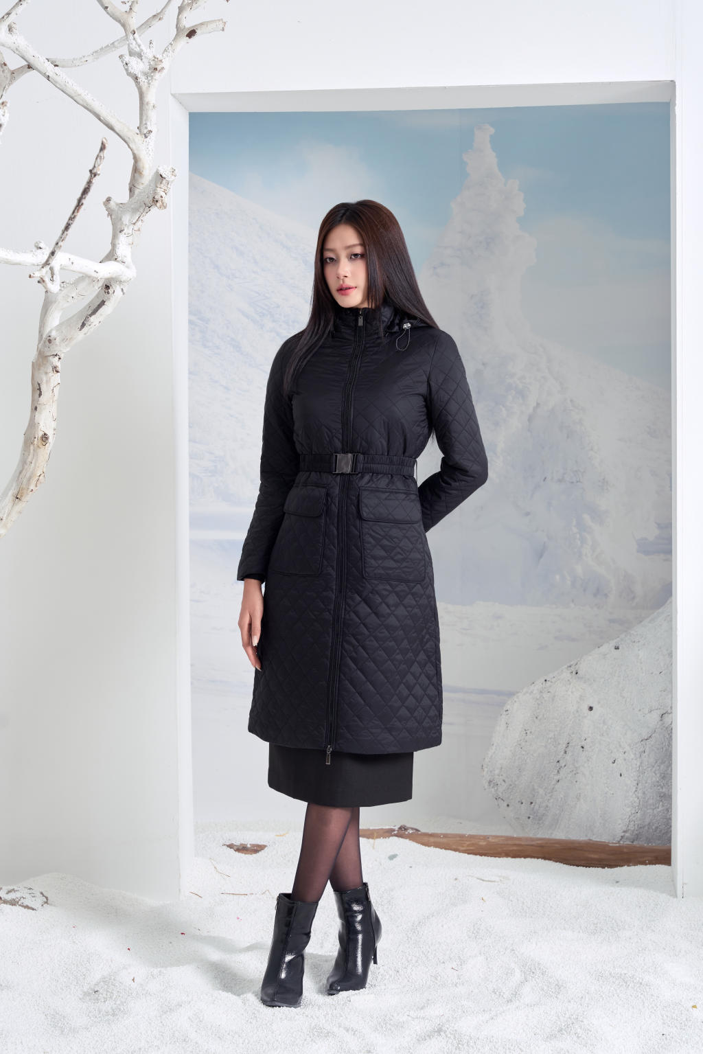 Áo Jacket nữ 3 lớp 251JW3027/FY2505