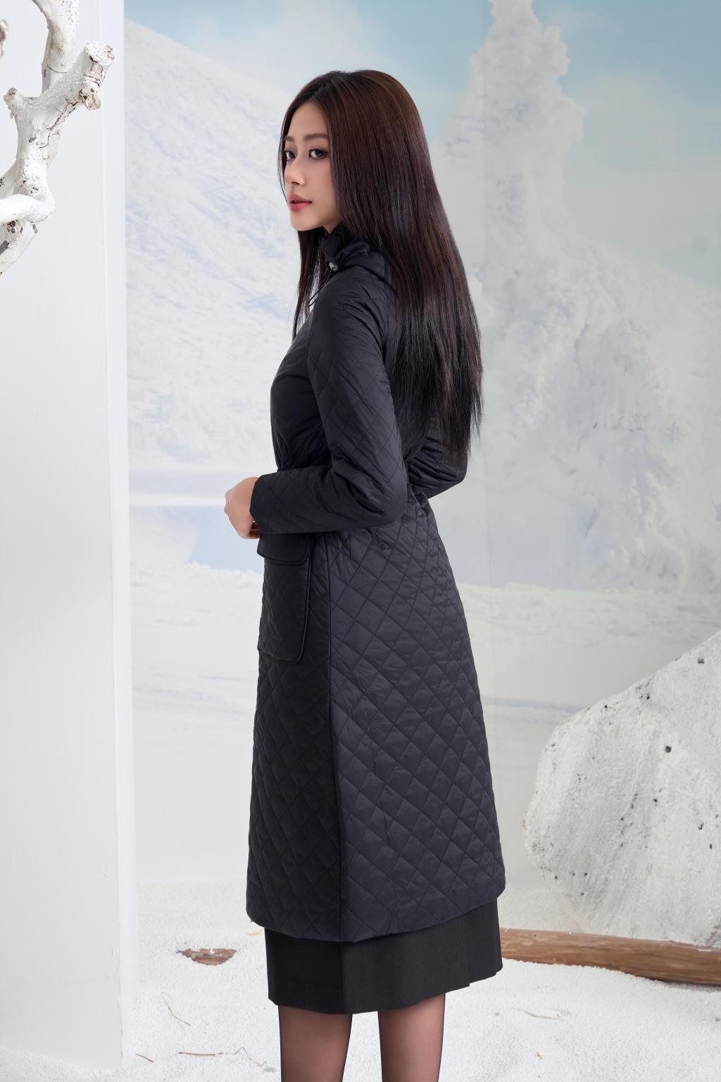 Áo Jacket nữ 3 lớp 251JW3027/FY2505