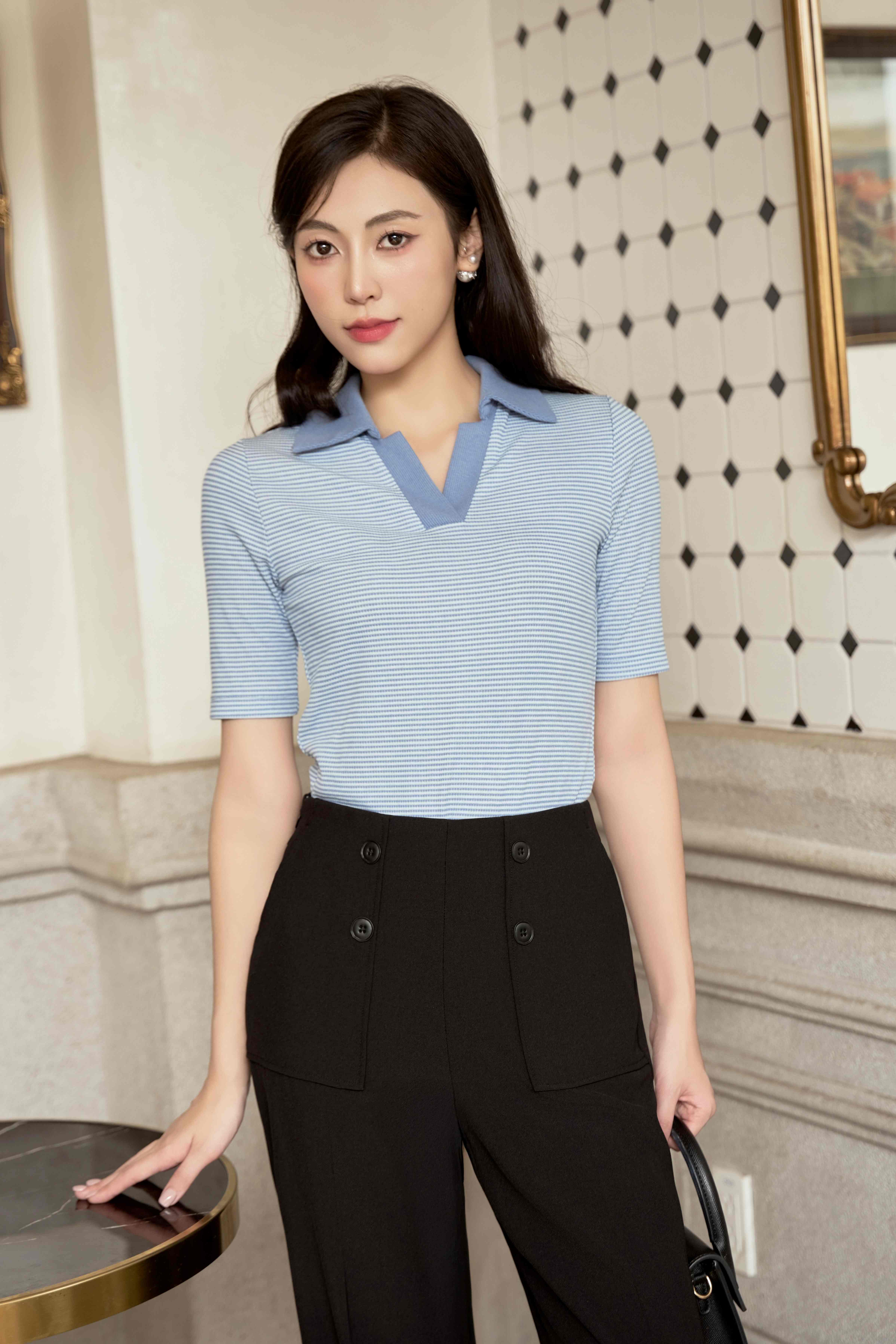 Áo Polo nữ NT 259PLSW047/FY2507