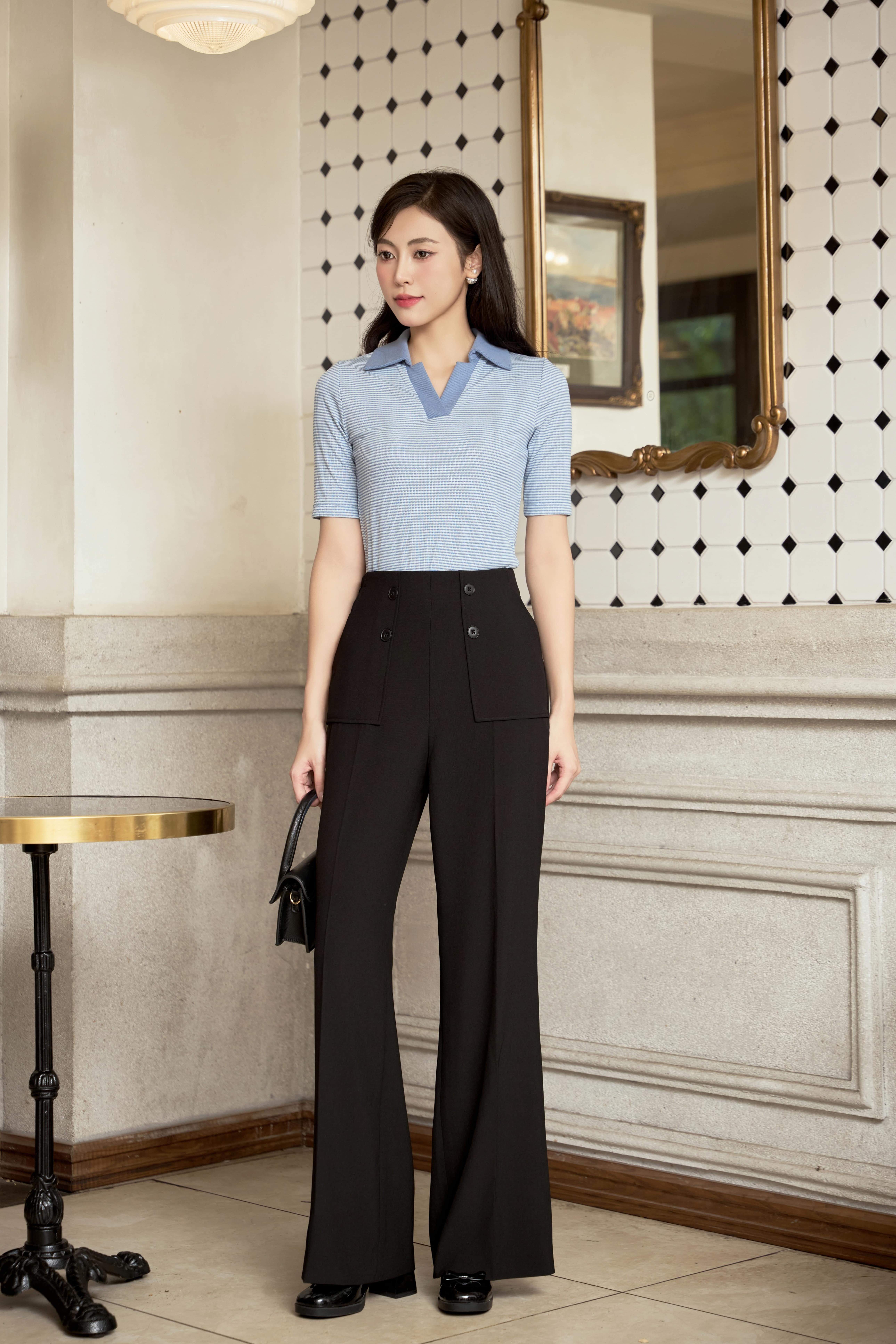 Áo Polo nữ NT 259PLSW047/FY2507