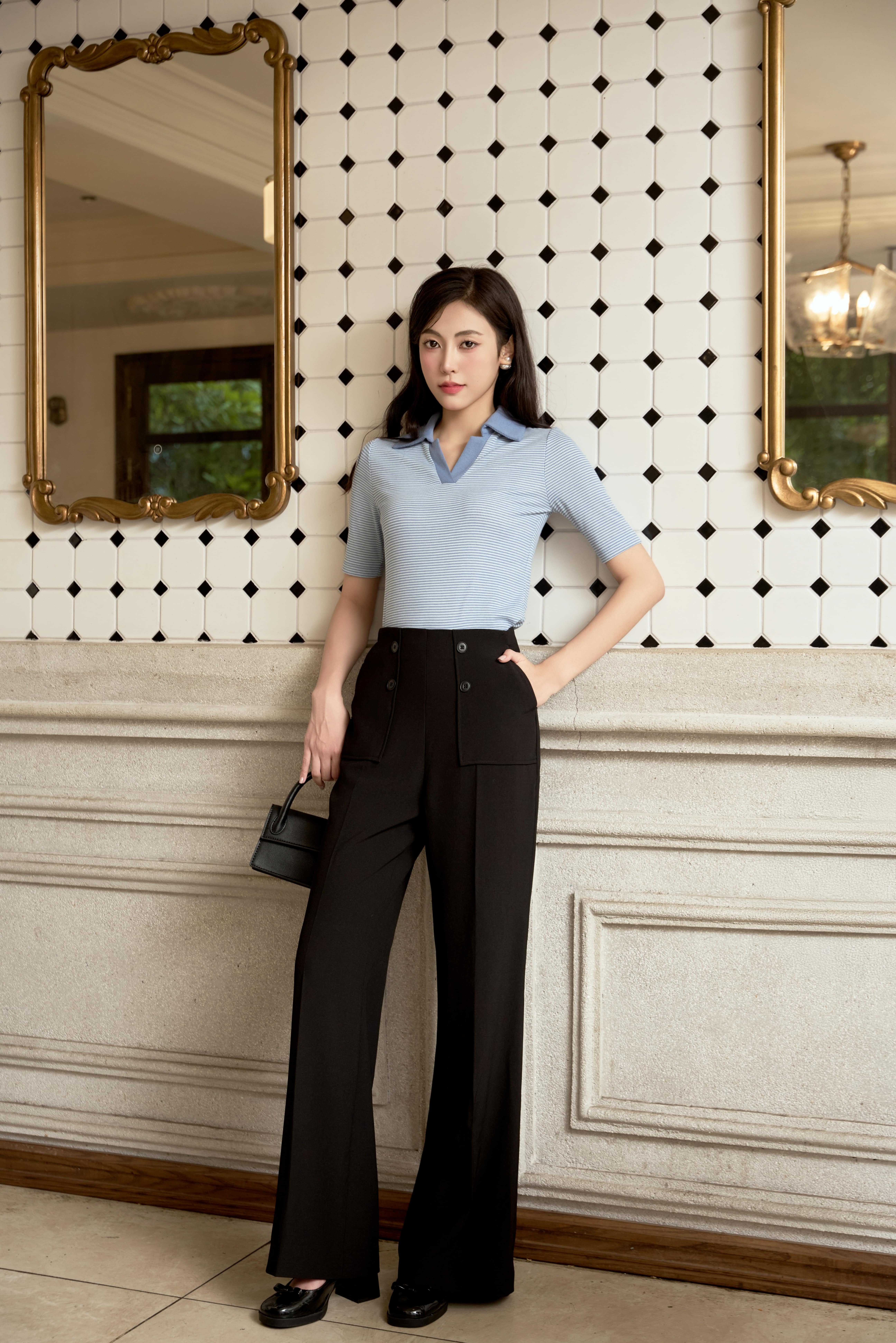 Áo Polo nữ NT 259PLSW047/FY2507