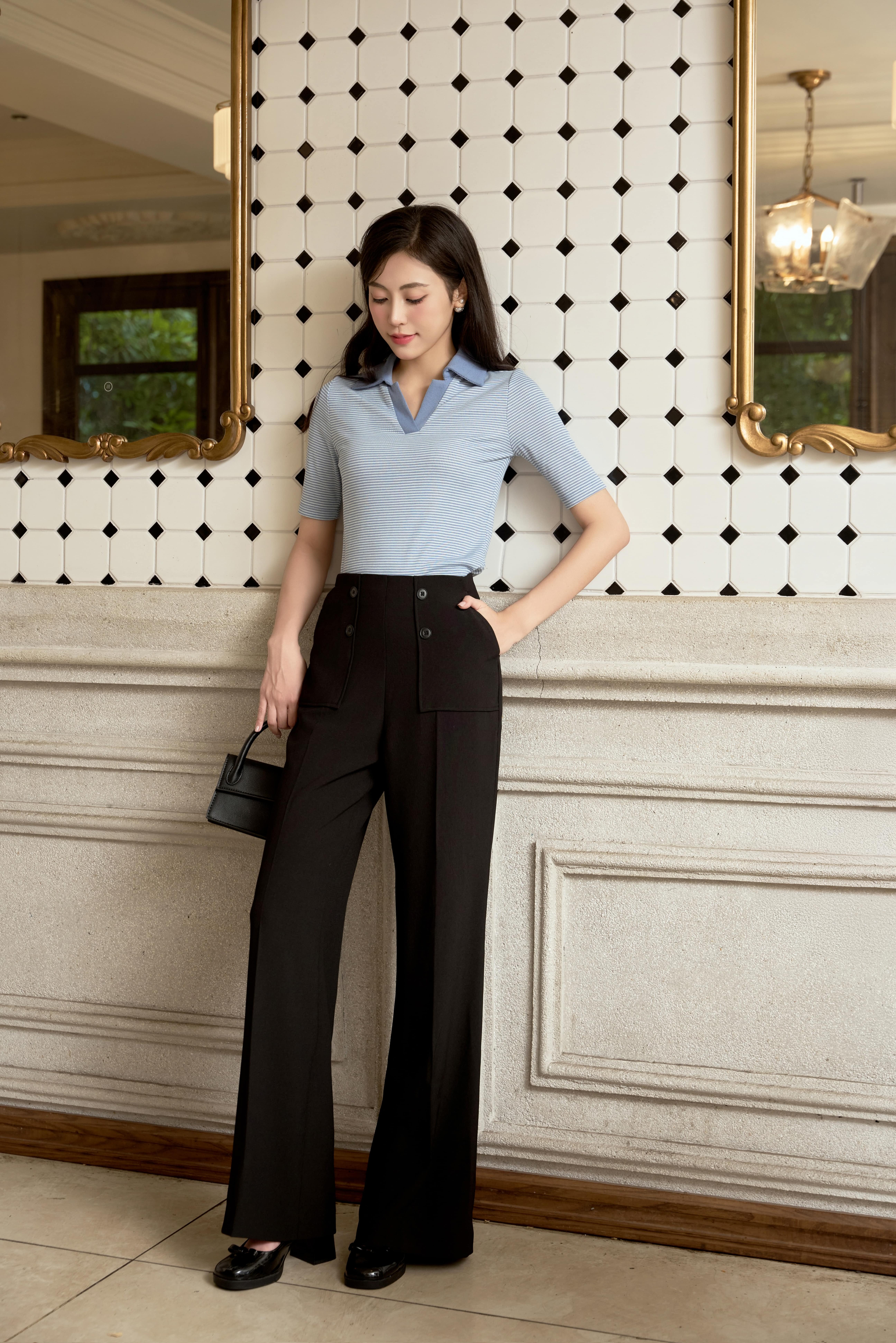 Áo Polo nữ NT 259PLSW047/FY2507
