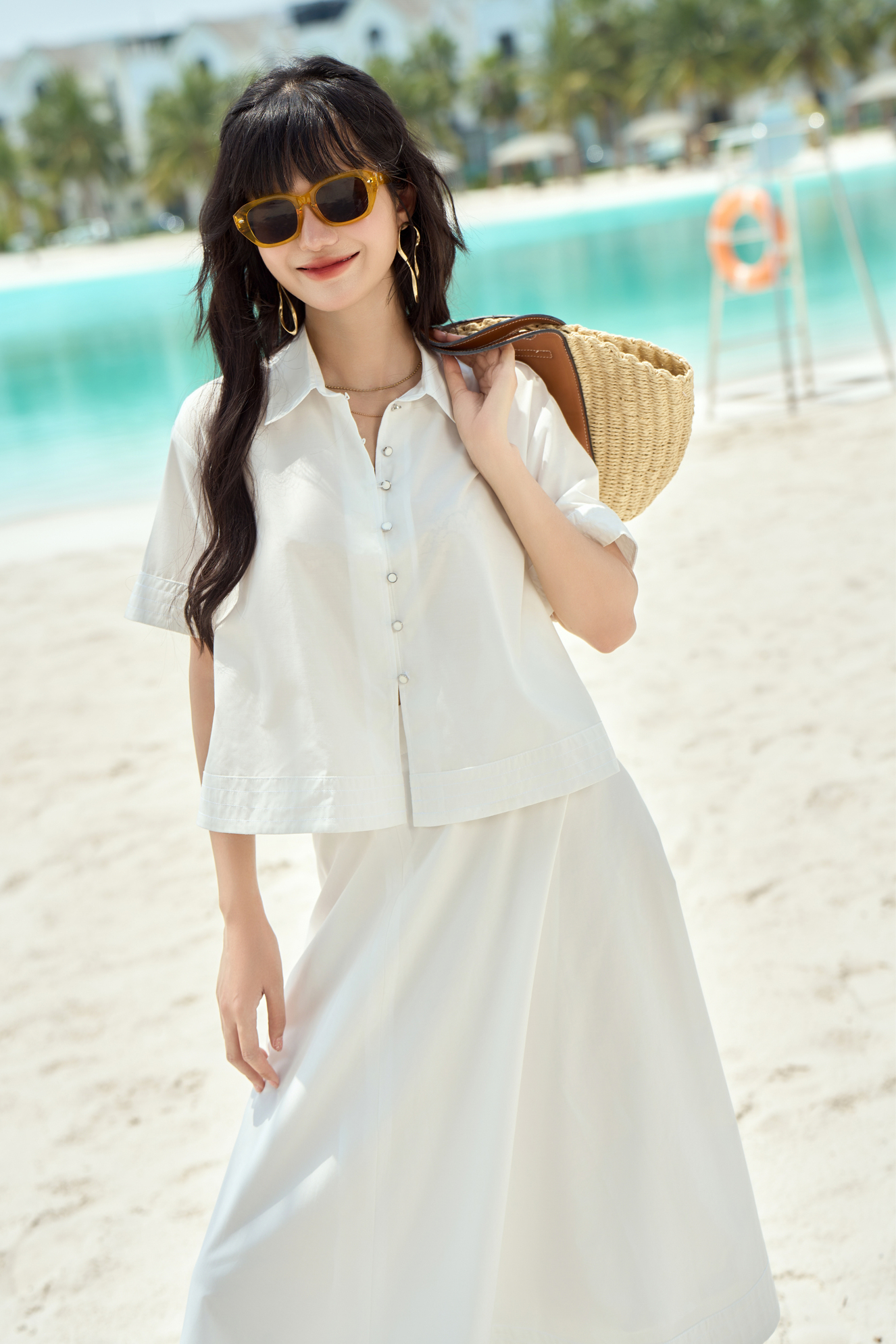 Áo SM nữ 25SF2B6896087 /SP2505