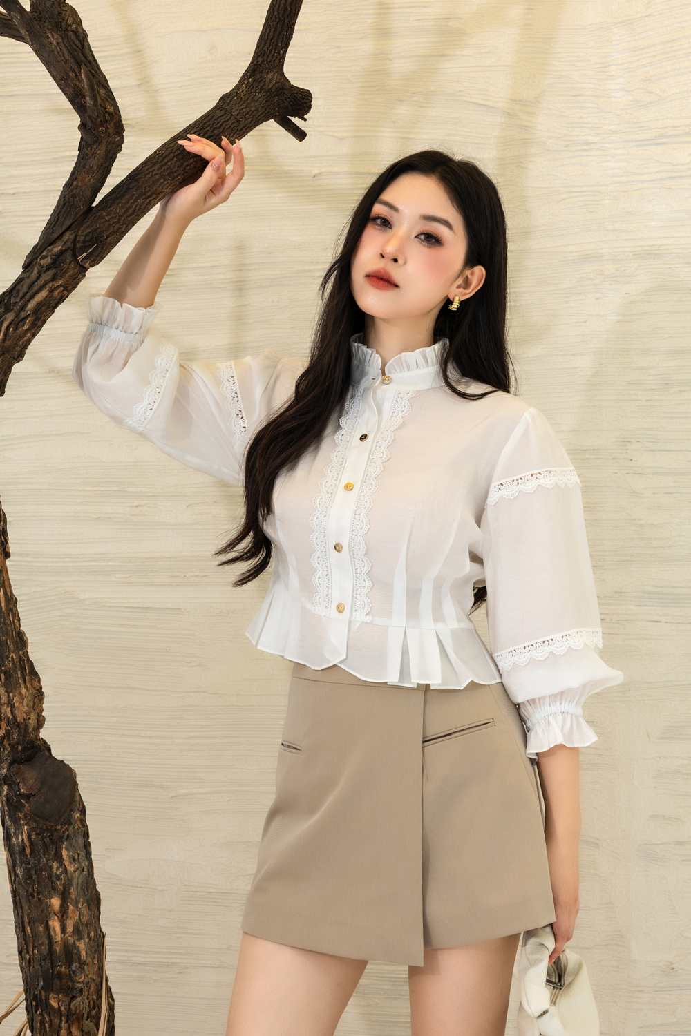Áo SM nữ 25SF36896007 /SP2501