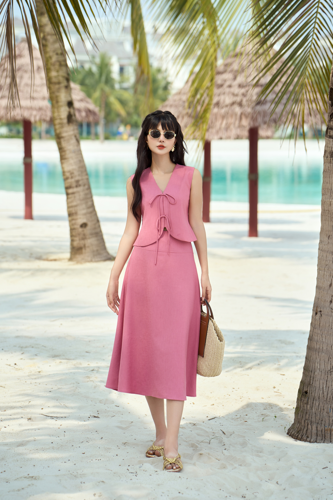 Áo croptop nữ 25SF16816122/SP2506