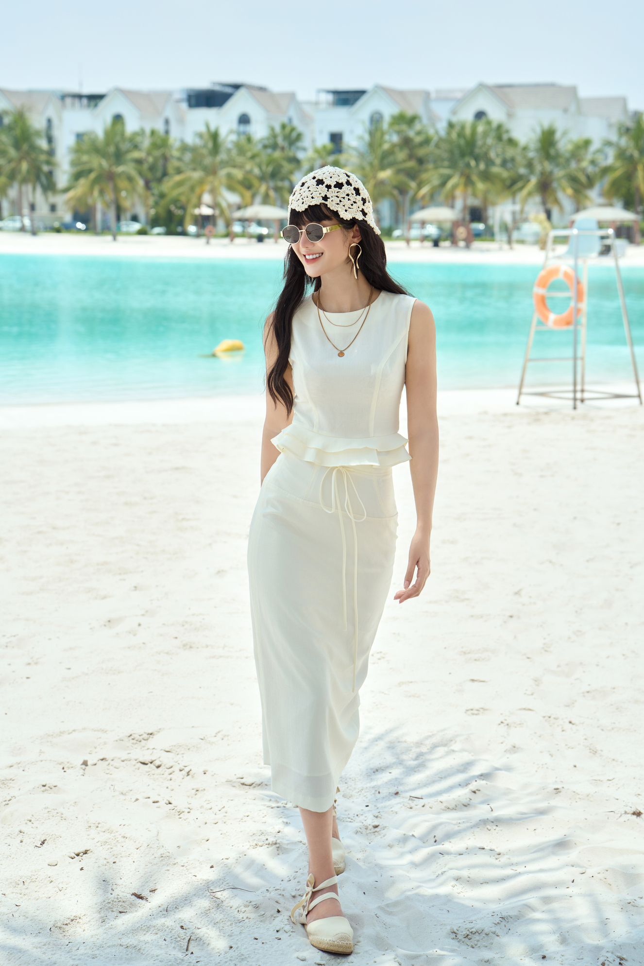 Áo croptop nữ 25SF16896114/SP2506