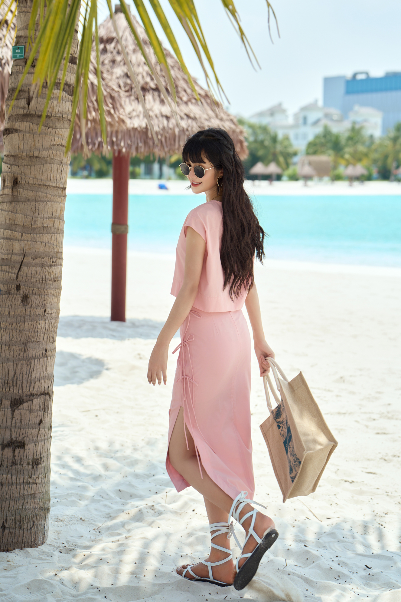 Áo croptop nữ 25SF26816121/SP2506