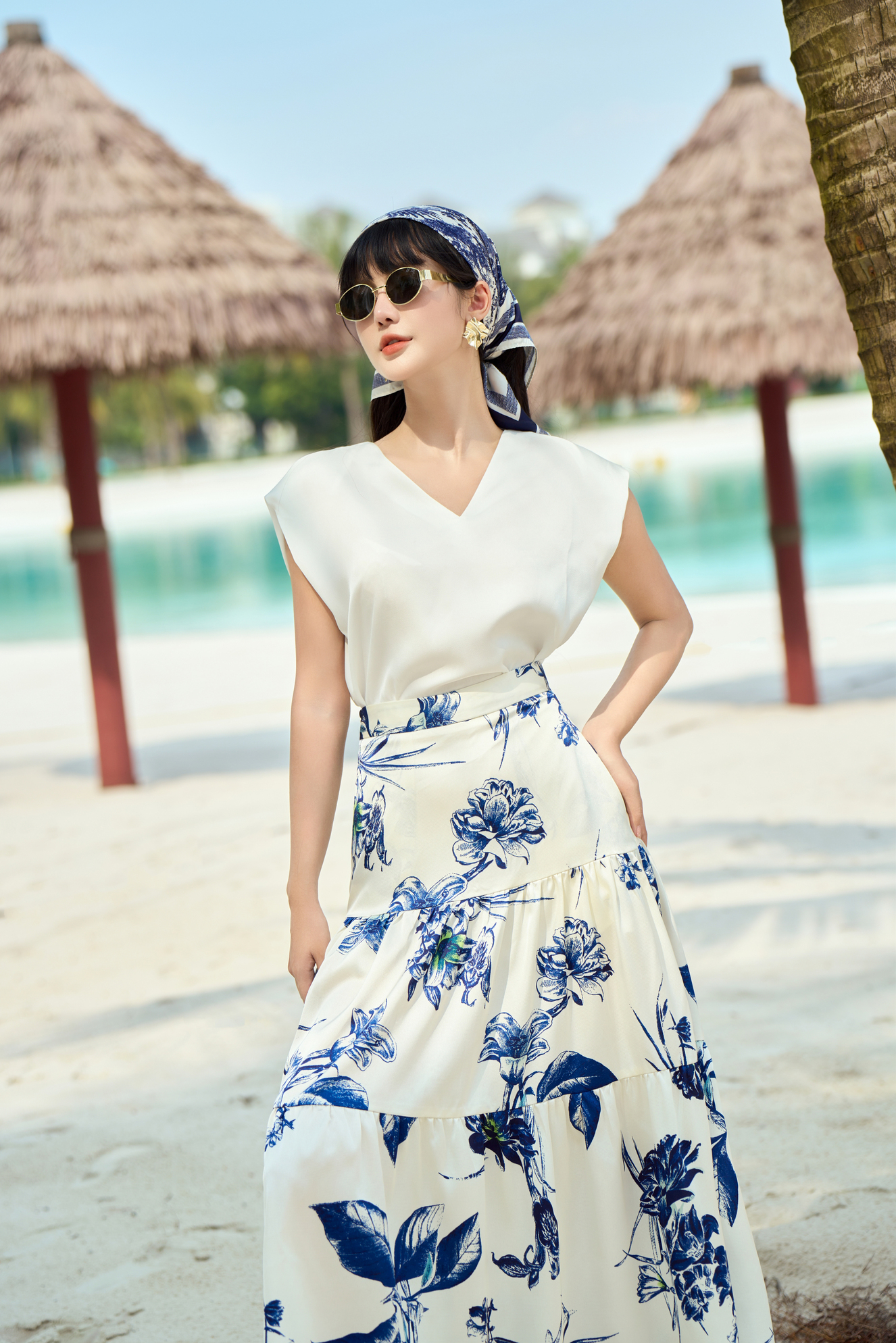 Áo croptop nữ 25SF26816123/SP2506