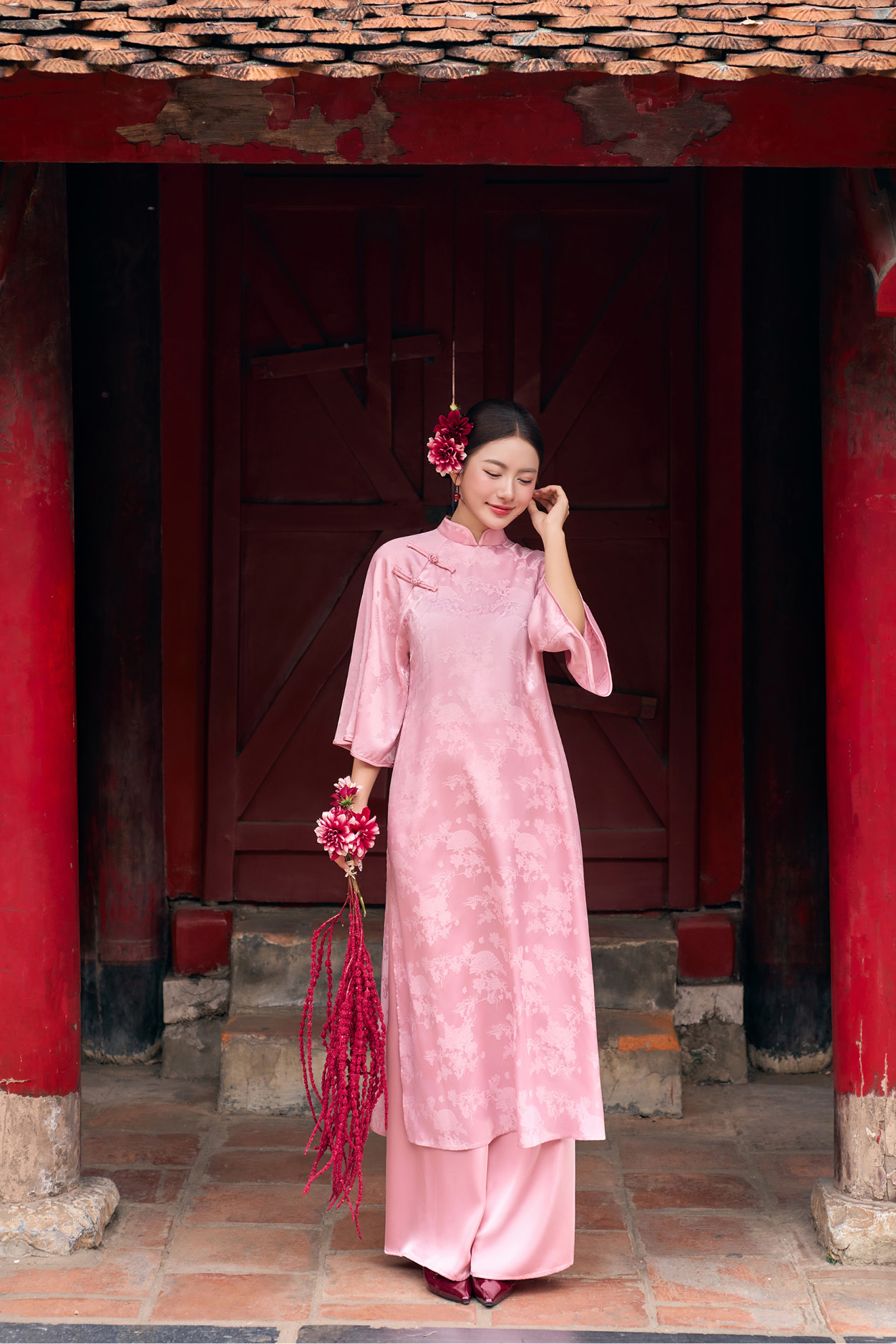 Áo dài nữ 25LF3B6895246/SP2518A