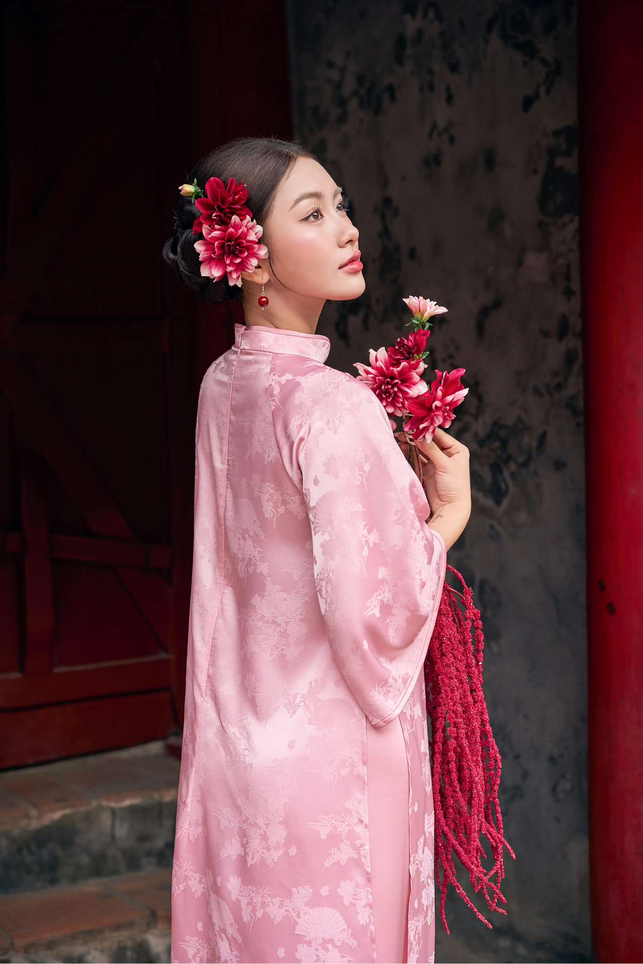 Áo dài nữ 25LF3B6895246/SP2518A