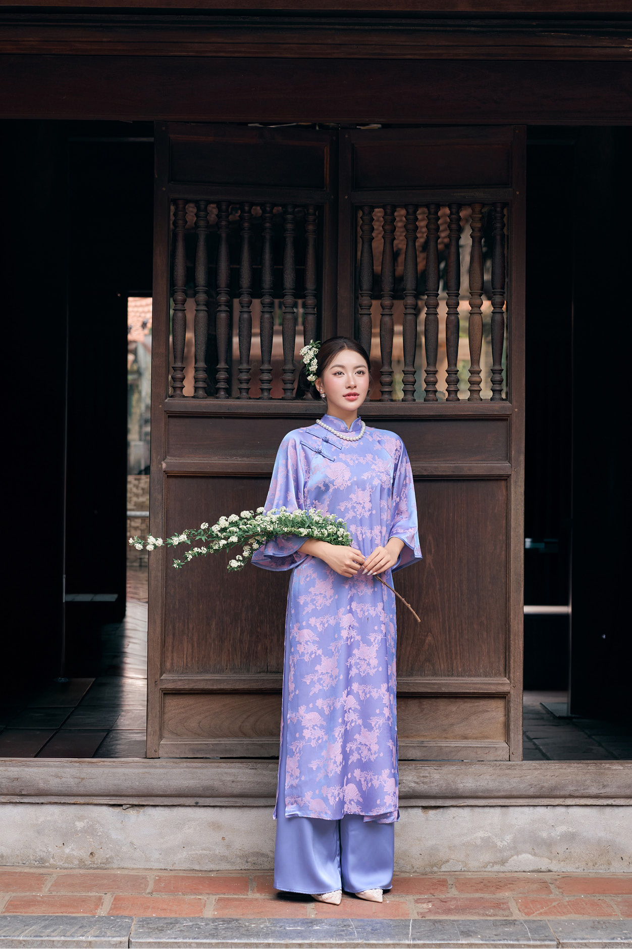 Áo dài nữ 25LF3B6895246/SP2518A