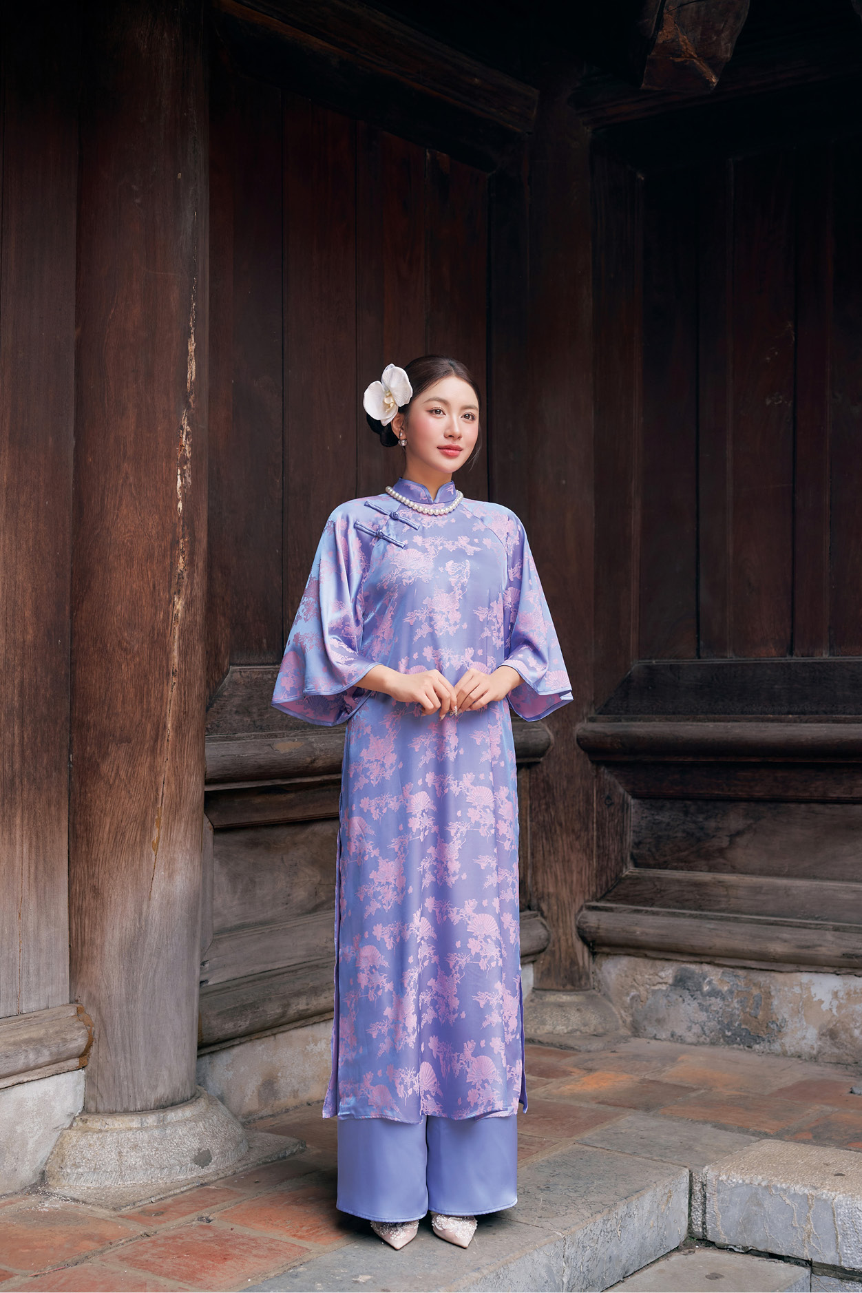 Áo dài nữ 25LF3B6895246/SP2518A