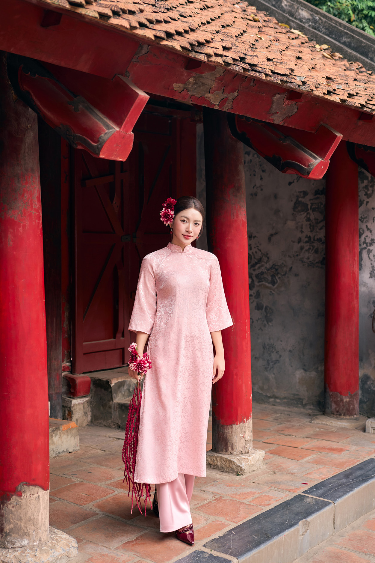 Áo dài nữ 25LF3B6895275/SP2518A