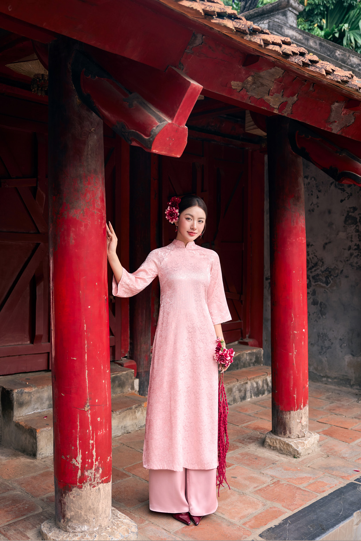 Áo dài nữ 25LF3B6895275/SP2518A